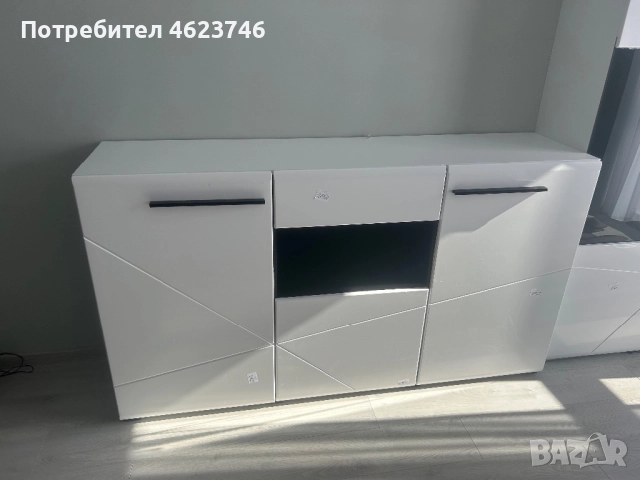 Скрин + висок шкаф за всекидневна, снимка 5 - Скринове - 52064399