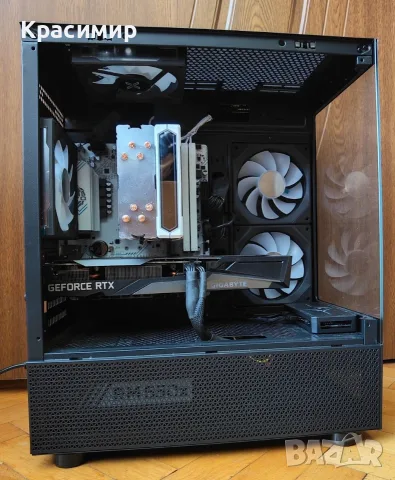 Геймърски компютър Ryzen 5600, GeForce RTX 3060ti,32gb ddr4,1tb ssd, снимка 3 - Геймърски - 54242350