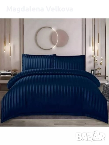 Спални комплекти от памучен сатен , снимка 3 - Спално бельо - 52800378