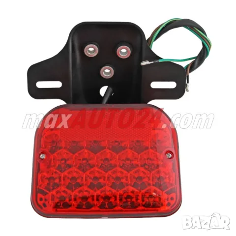 LED стоп за мотор с 20 SMD диода и метална рамка, снимка 2 - Аксесоари и консумативи - 55866019