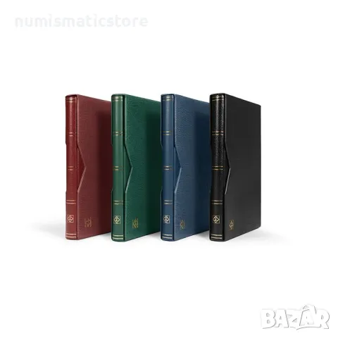 Leuchtturm Premium албум за марки LUX 16 черни листа + кутия / касета