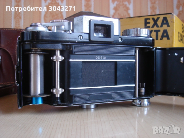 Exakta Varex IIb като нов с калъф, снимка 4 - Фотоапарати - 53726931