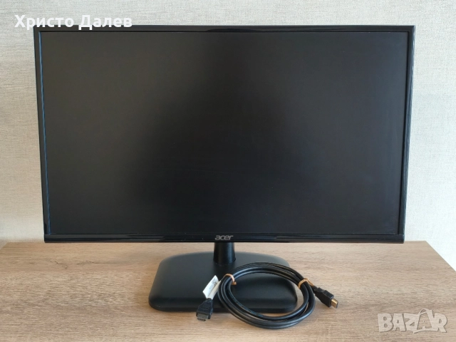 Монитор Acer EK240Y 75Hz - ПЕРФЕКТЕН!, снимка 2 - Монитори - 52541299