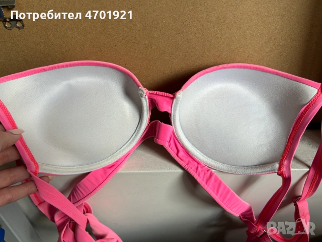 Розов бански от две части, снимка 10 - Бански костюми - 53136505