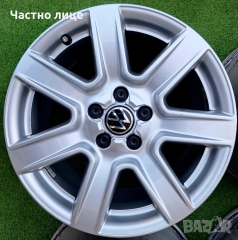 Продавам 4бр 17-ки джанти за Фолксваген Пасат, Тигуан, Шаран, Голф 5,6,7, снимка 4 - Гуми и джанти - 51132838