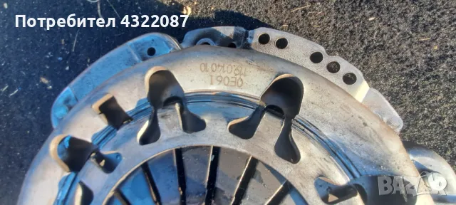 Съединител комплект с твърд маховик Nissan Micra k12 1.2 65к.с. 2009г, снимка 2 - Части - 49659026