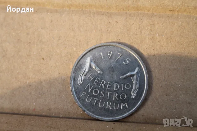 ''5 Швейцарски франка'' 1975-та година, снимка 8 - Нумизматика и бонистика - 47750723