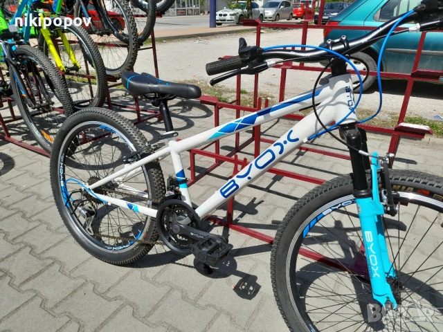 BYOX Велосипед 24" MASTER бял, снимка 5 - Велосипеди - 53848575