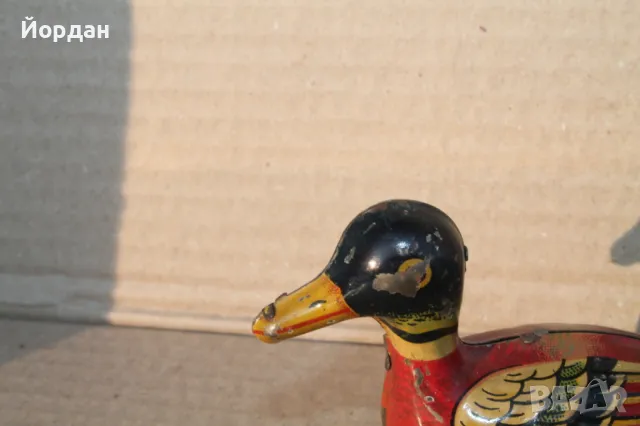 Стара детска ламаринена играчка, снимка 2 - Колекции - 49260939