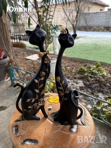 Котки 2 броя комплект, снимка 4 - Декорация за дома - 53149843