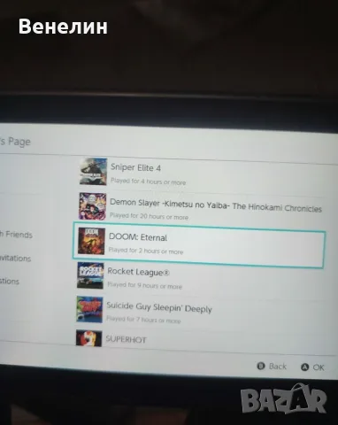 Nintendo Switch V2 БАРТЕР, снимка 7 - Nintendo конзоли - 56078835