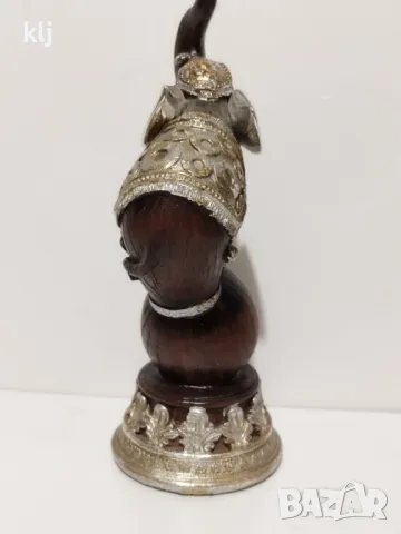 Статуетка слон, снимка 2 - Статуетки - 49239508