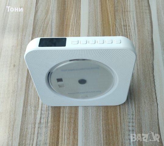 Нов музикален CD плейър /Bluetooth/FM радио/USB/AUX , снимка 3 - Аудиосистеми - 44265293