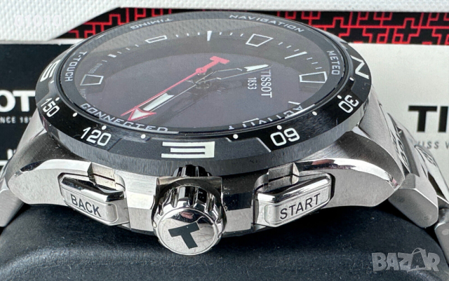 Tissot T-Touch Connect Solar Sapphire Titanium смарт часовник, снимка 8 - Смарт часовници - 40138598