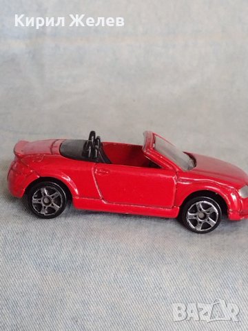 Метална количка AUDI TT ROADSTER MADE IN CHINA кабриолет за КОЛЕКЦИЯ ДЕКОРАЦИЯ 37611