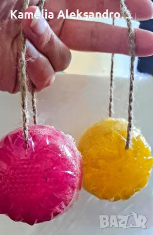 домашен сапун с гъба луфа, снимка 3 - Козметика за тяло - 49458314