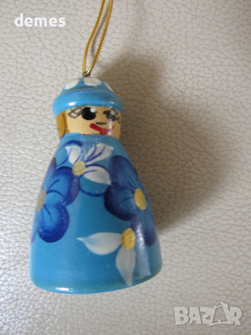 Сет 6 коледни играчки за елха -матрьошки, снимка 4 - Декорация за дома - 52880232