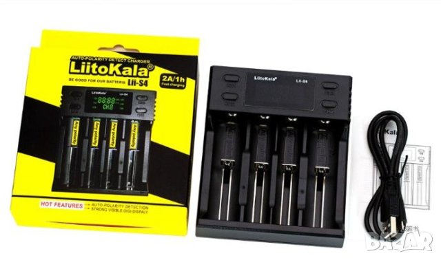 Маркови Адаптери за Презареждане на Батерии 18650 Liitokala™ Lii-402 Lii-S4 Lii-500 Lii-S6 Lii-S8, снимка 13 - Вейп без пълнители - 41289383