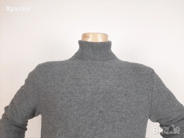 Hackett London - Oригинален мъжки поло пуловер размер L, снимка 5 - Пуловери - 53638576