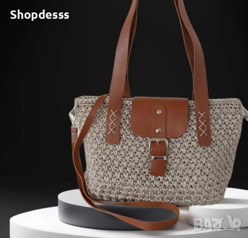 Ръчно изработена чанта , снимка 2 - Чанти - 52646324