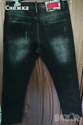 Черни дънки Dsquared2 , снимка 2 - Дънки - 55986490