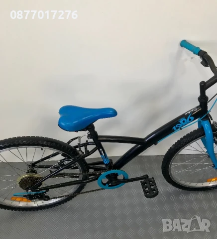 Велосипед Btwin 24 цола/ колело, снимка 4 - Велосипеди - 51385447