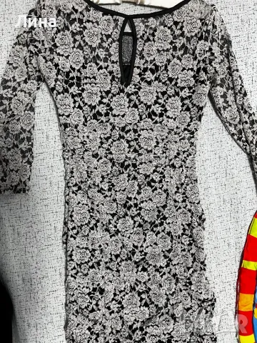 Прекрасна дантелена рокля , снимка 3 - Рокли - 49059845
