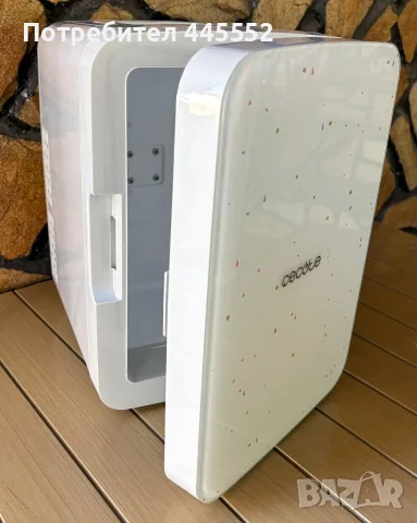 Преносим мини-хладилник CECOTEC 02700 Bolero, бял, 10L, охлаждане и отопление
