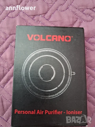 Персонален пречиствател – йонизатор на въздуха VOLCANO, снимка 7 - Други - 51135310