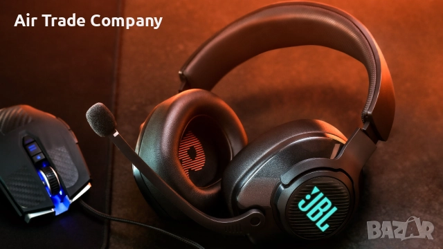 Гейминг слушалки с микрофон JBL Quantum 400, черни, снимка 12 - Слушалки и портативни колонки - 52751125