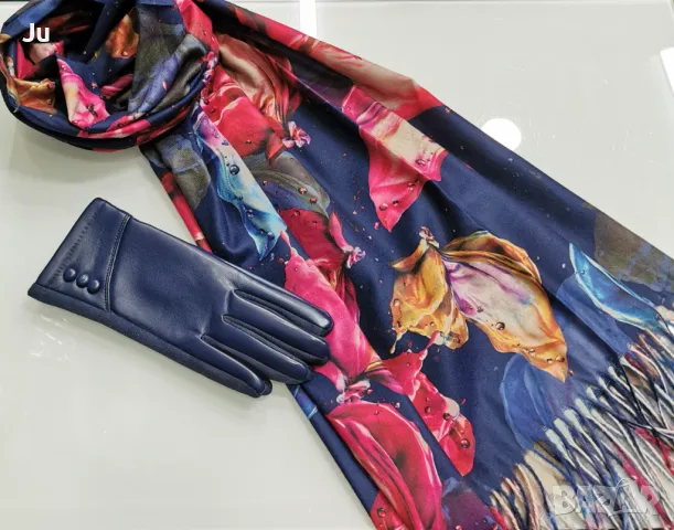 Шал на Котките, кашмир шал за подарък, комплекти за Коледа , снимка 10 - Шалове - 36247209