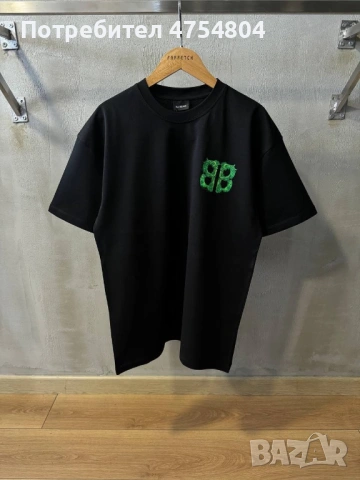 Най-високо качество мъжки тениски Баленсиага, снимка 17 - Тениски - 53709471