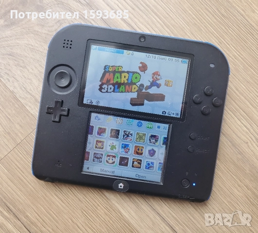 Хакнато Nintendo 2ds с качени игри, снимка 2 - Nintendo конзоли - 52027724