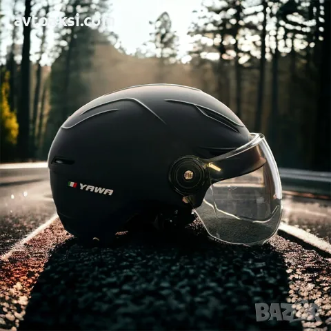 Каска за Мотор/Скутер YAWA Универсална 4-ри цвята, снимка 9 - Аксесоари и консумативи - 48958957