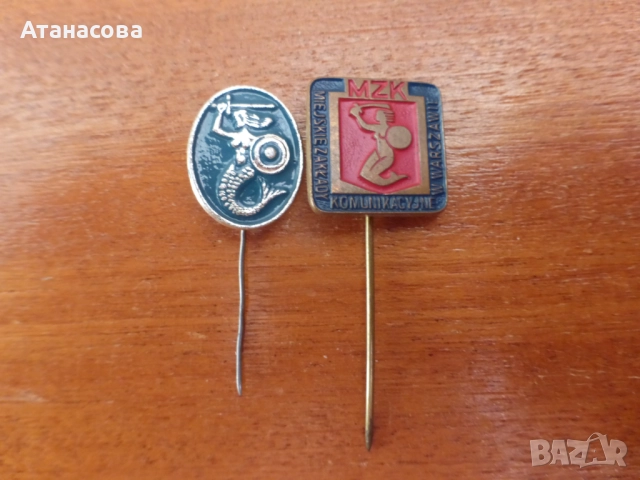 Полски значки с герба на Варшава значка