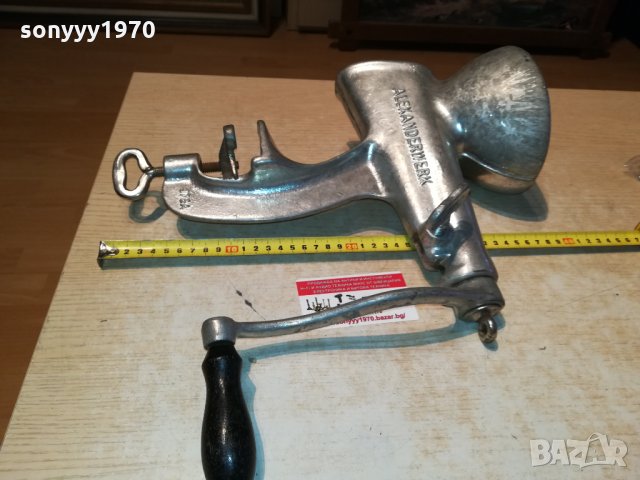 ALEXANDERWERK-РЕТРО МЕЛНИЦА-GERMANY 2809211818, снимка 6 - Антикварни и старинни предмети - 34284371