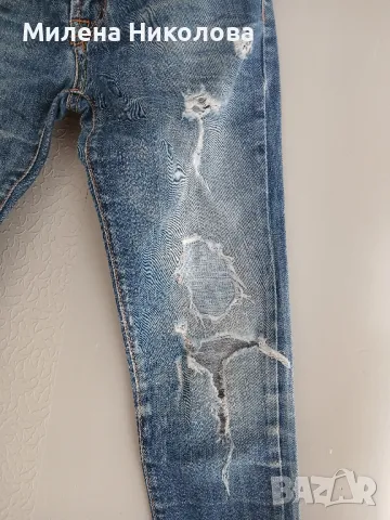 Слим Дънки Armani 26, снимка 4 - Дънки - 49872151