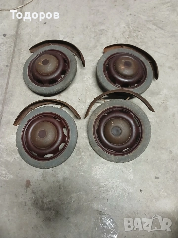 Колела за ретро детска количка 50 те години бакелит