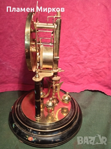 Германски настолен часовник Kundo, снимка 4 - Антикварни и старинни предмети - 52454226