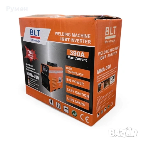 Инверторен Електрожен BLT Werkzeuge , 390A, снимка 6 - Други инструменти - 53107188