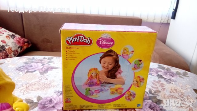 Комплект Рапунцел Play-Doh , снимка 3 - Образователни игри - 38609729