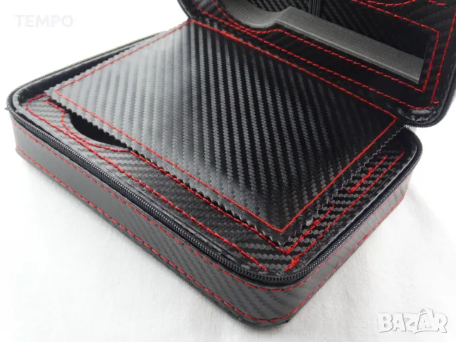 КОЖЕН КАЛЪФ за 4 ЧАСОВНИКА- КАРБОН + ПОДАРЪК, снимка 9 - Други - 48200957