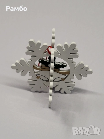 Орнамент Висулка Коледна украса, снимка 6 - Други - 52345948