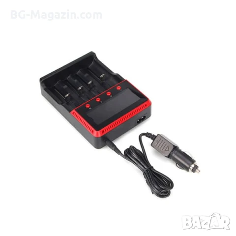 Бързо и умно интелигентно зарядно устройство за батерии на 1.2V и 3.7V 18650 16340 26650 14500 AAA, снимка 3 - Друга електроника - 51041476