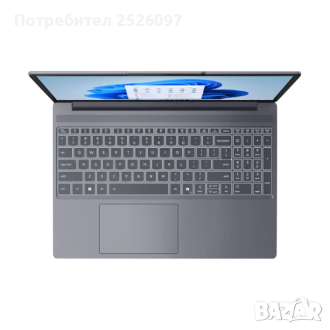 НОВ Lenovo IP Slim/15,6 FHD+ WUXGA/Ryzen 7 7735HS/16GB DDR5/1TB NVMe, снимка 2 - Лаптопи за работа - 53048908