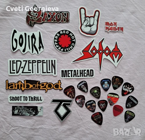 Персонализирани стикери - метъл и рок , снимка 12 - Други ценни предмети - 50199078