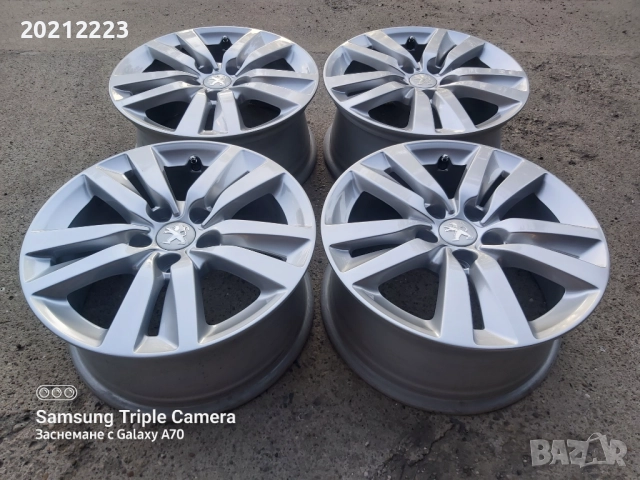 4 броя алуминиеви джанти за Peugeot 308 16, снимка 3 - Гуми и джанти - 51582016