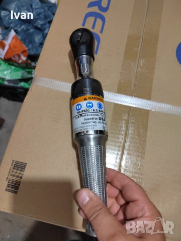  Snap on ъглов ключ пневматичен за гаечни камъни, снимка 2 - Компресори - 41847051