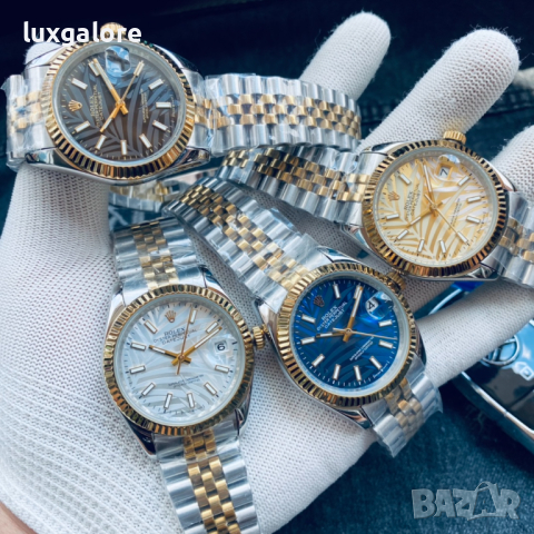 Мъжки часовник Rolex Datejust Two-Tone с автоматичен механизъм, снимка 2 - Мъжки - 44774863