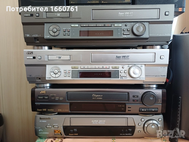 JVC видеокасетофон HR-S7000 Super VHS Hi-Fi Stereo
